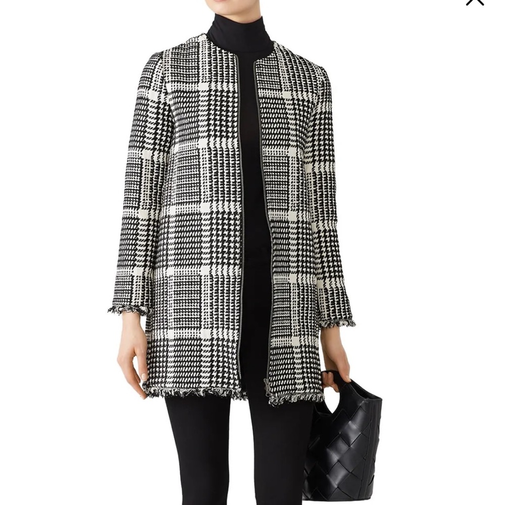 Cupcakes and cashmere Herringbone jacket